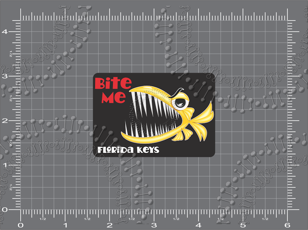 Florida Keys - Bite Me Decal