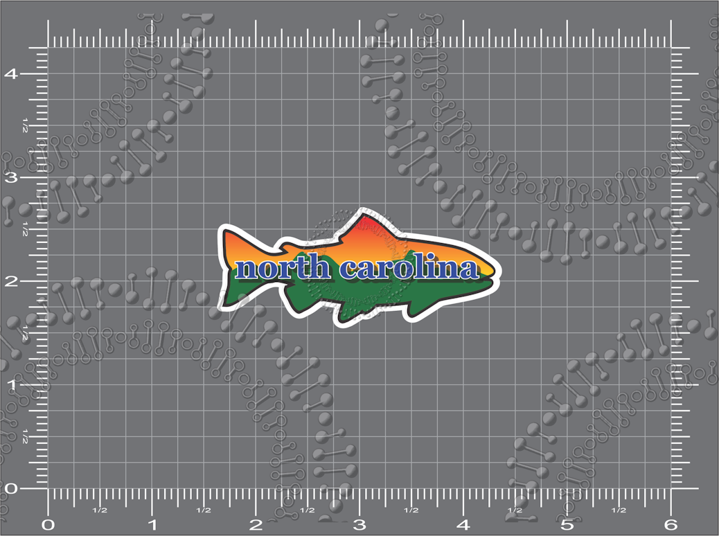 North Carolina Fish Decal