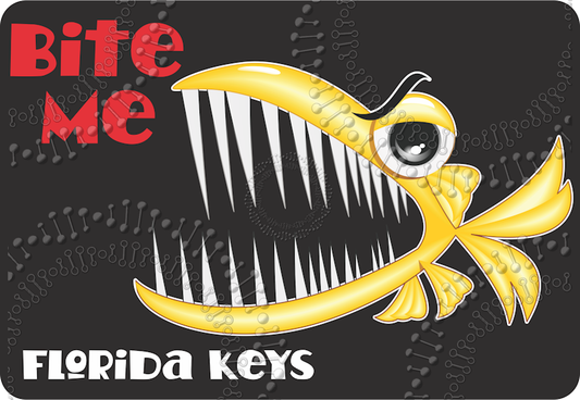 Florida Keys - Bite Me Decal