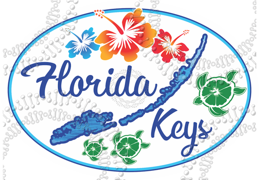 Florida Keys - Collage Decal