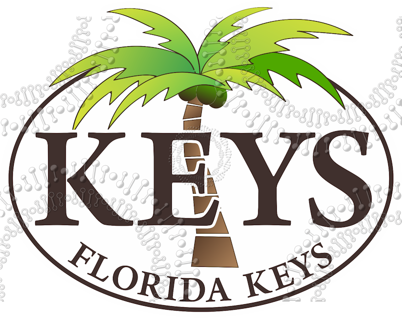 Florida Keys - Keys Palm Tree Decal