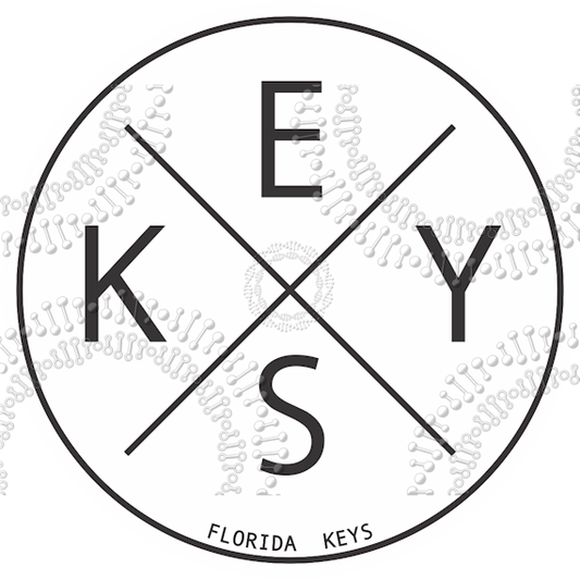 Florida Keys - Keys White X Decal