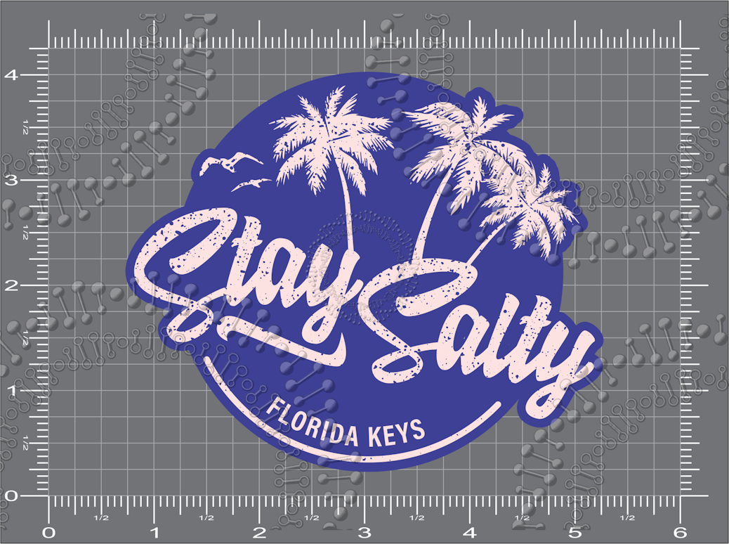 Florida Keys - Stay Salty Decal