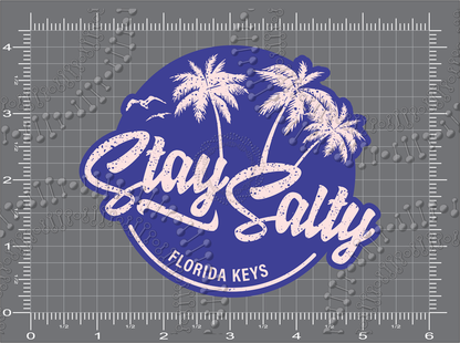 Florida Keys - Stay Salty Decal